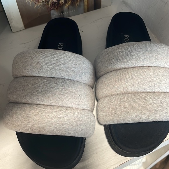 Roam Puffy Jersey Slides - Picture 5 of 5